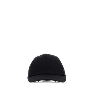 Courreges Women Black Cotton Baseball Cap